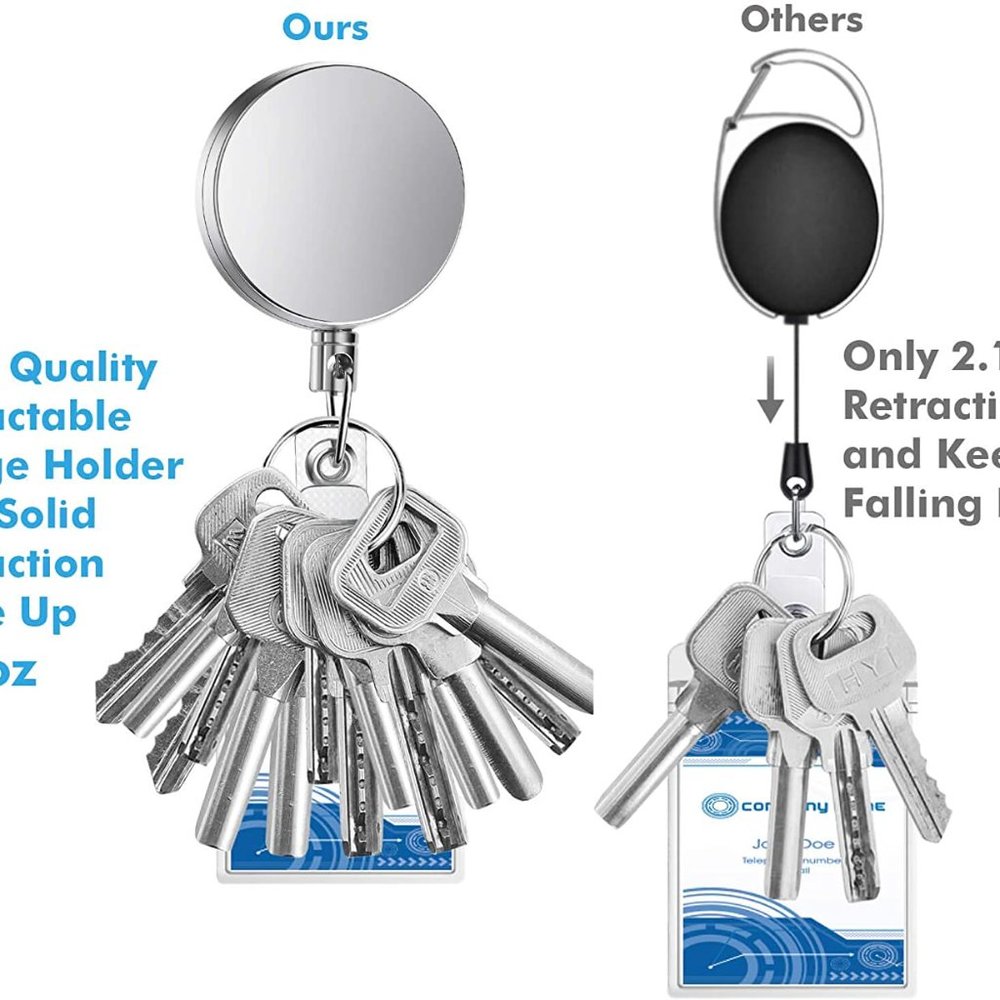 Big E - BLING BADGE REELS ID HOLDER - Picture 5 of 7
